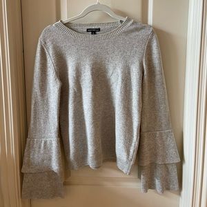 J Crew Mercantile Light Grey Sweater - Size Small